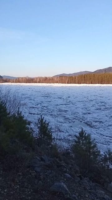 Абаза Хакасия ледоход