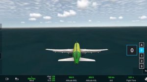 как в РФС посадить самолёт на воду