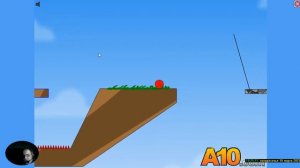 Полное Прохождение Игры. Красный Шарик 1-Онлайн.Компил