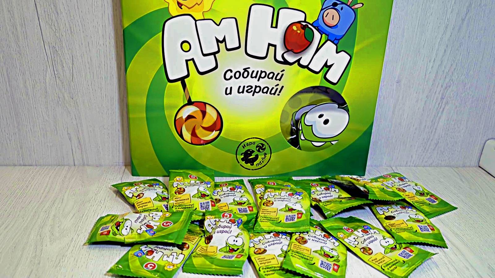 Ам Ням Мания Пятерочка - открываем 10 пакетиков, серия 5 смотреть онлайн