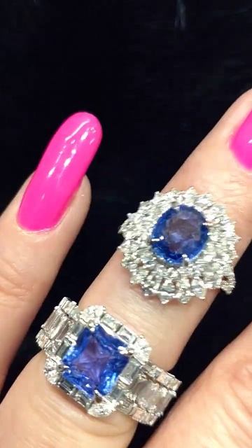 БЕЛОЕ ЗОЛОТО 👑 ГОЛУБЫЕ САПФИРЫ 💎И ЧИСТЕЙШИЕ БРИЛЛИА смотреть онлайн