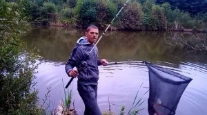 Поймал толстолоба на самодельный технопланктон