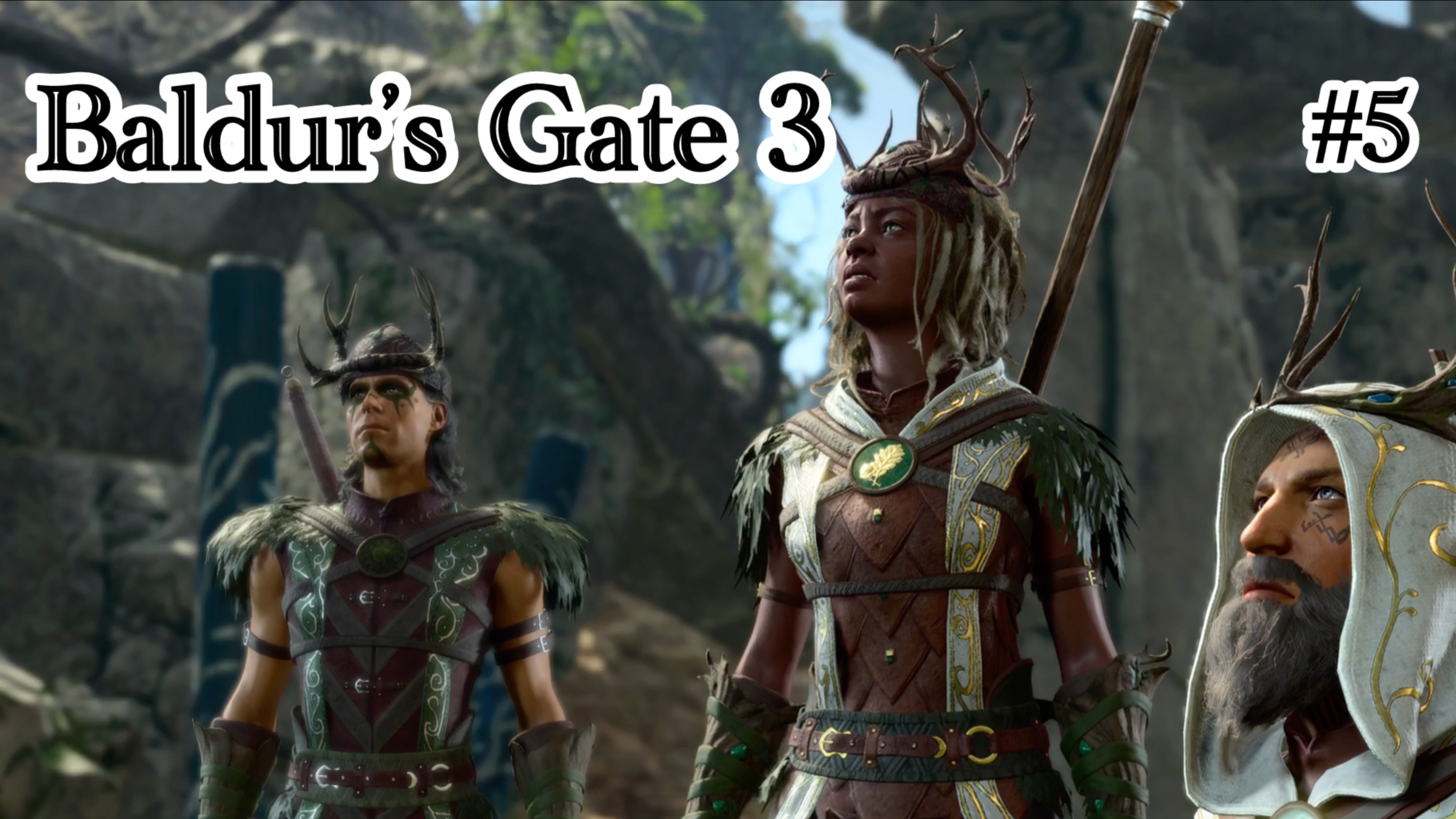 BG-5Baldur's Gate 3 -#5 прохождение Роща друидов, спасение Арабеллы и тайны подземного пути