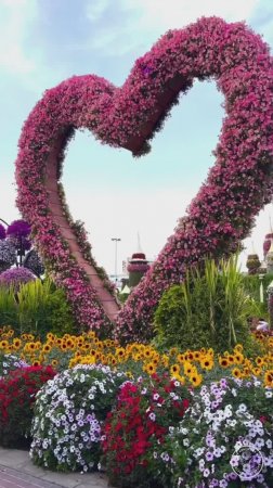 Сад цветов Miracle Garden. Дубай, ОАЭ.