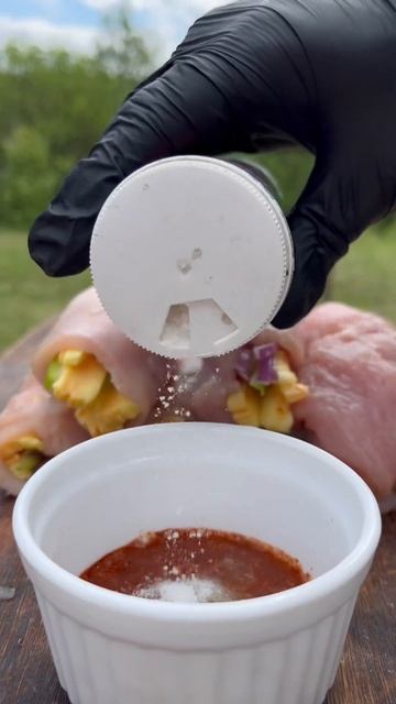 Сочный ШАШЛЫК РУЛЕТ из куриного филе | CHIKEN ROLL BBQ #cooking #ш? смотреть онлайн