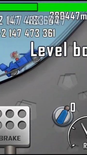 Конец мира в игре HILL CLIMB RACING, проехал 385 000 метров #shorts смотреть онлайн