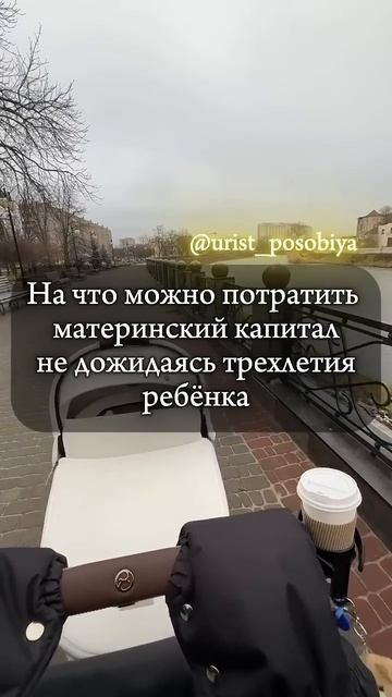 На что можно потратить маткапитал не дожидаясь трехле