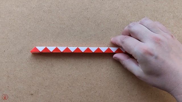 СЕРП и МОЛОТ  из змейки Рубика  схема сборки. Фигур