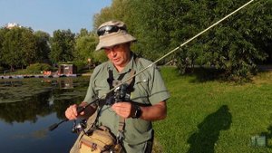 Воблерная щучка. Пруды в парке Дружбы