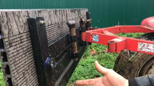 Мотороллер Муравей на гусеницах 2.0 На кардане и с 4Т мотором и снегоотвалом смотреть онлайн