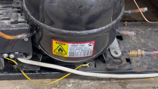 Морозильная камера Бирюса не морозит замена компресс? смотреть онлайн