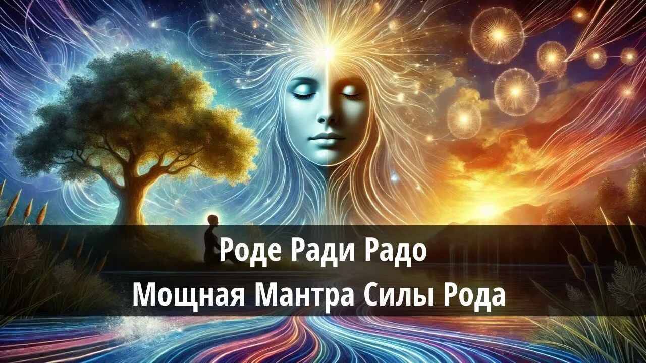 Мощная Мантра Силы Рода: Роде Ради Радо | Радость и Защита Семьи | Александр Жарков