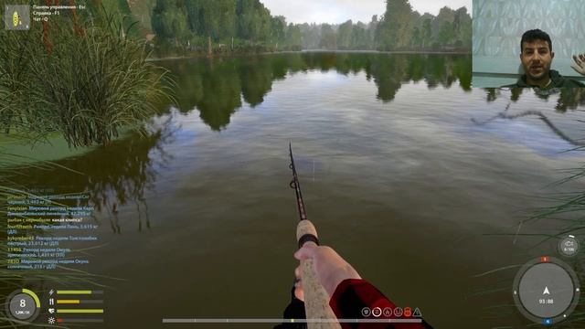 Русская рыбалка 4 - озеро Комариное. 4 заброса – 4 окуня. смотреть онлайн