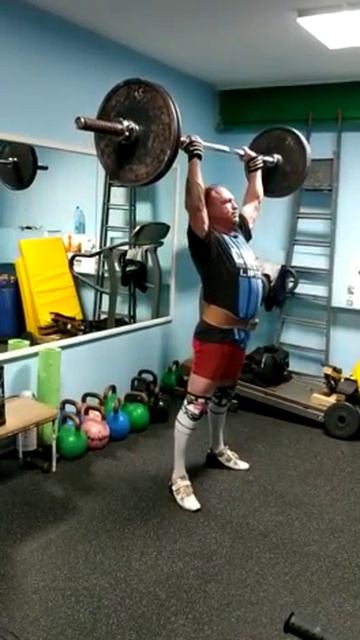 Строгий жим стоя💪РЕКОРД 95кг#ДалДал #тяжелаяатлетика смотреть онлайн