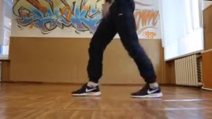 Хип Хоп, движения ногами . 힙합 킥