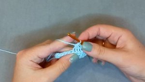 Убавка из трёх столбиков без накида