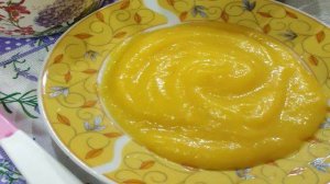 Детский сливочный суп-пюре из тыквы