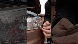 Замена лампы габарита Хундай Крета(Солярис)