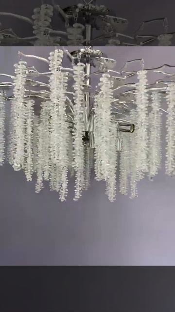 Люстра Гліцинія з подвійним кріпленням підвісна/стел? смотреть онлайн