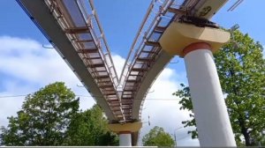 Одноколейная дорога в Останкино