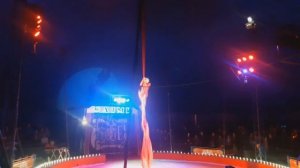 Circus /Aerialist / Цирк / Воздушная гимнастка на полотнах