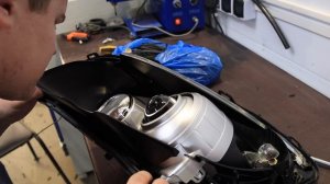 Установка BiLED модулей Optima Adaptive на Volvo S60