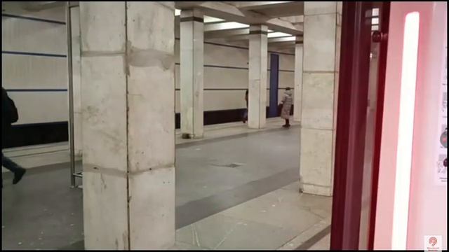 Поездка метро 81-765.4 Москва 2019 колужско Рижская линия о? смотреть онлайн