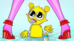 СПРУНКИ Sprunki мультфильм - Спрунке между ног