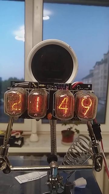 Часы на ин-12,по проекту Алекса Гайвера. смотреть онлайн