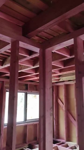 отделка каркасного дома #домсвоимируками #каркасныйд? смотреть онлайн