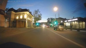 Neoline SMARTWAY. Задняя камера, ночь