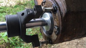 Восстановление рукояти на полноповоротном экскаваторе в г. Суворов (БурМСК) - Расточка и наплавка