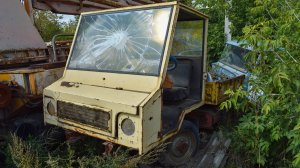 Грузовичок НАМИ-0342. Брошенный Кузя.
