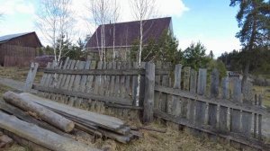 Зачем я это нашел? Забор начало. Жизнь в деревне после переезда.