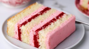 Торт КЛУБНИЧНЫЙ ЛИМОНАД рецепт Быстрый РЕЦЕПТ вкуснейшего ТОРТА Лимонный бисквит, клубничный крем