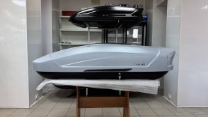 Усиленный автобокс на крышу Voyage Tortuga 440л 183х86х42 цвет Серый матовый