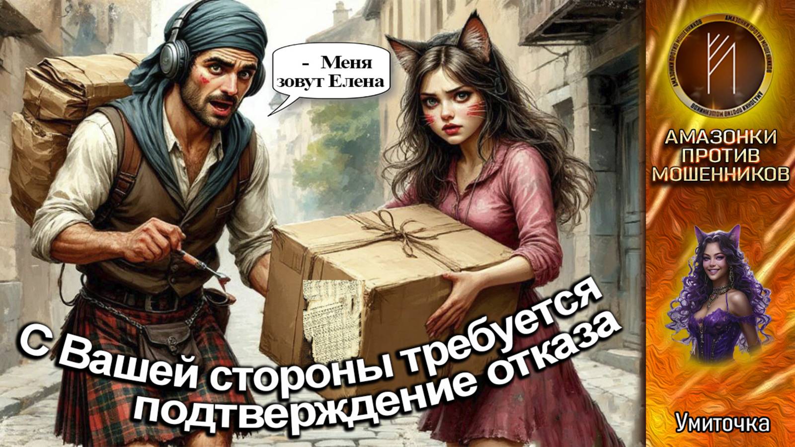 УМИТОЧКА. Платное хранение и штрафы. Телефонное мошенничество