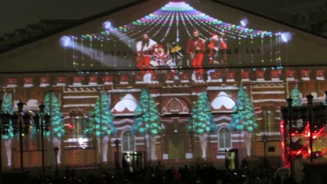 Манеж 2014.Световое шоу. Часть1. смотреть онлайн