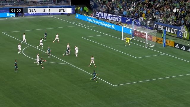 Seattle Sounders FC vs. St. Louis CITY SC | Full Match Highlights | 5-Goal Thriller!
