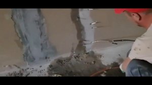 Гидроизоляция швов примыкания стена фундамента плита