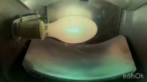 Запуск лампы ДРЛ 125W(8) ЛИСМА 2001 года выпуска.