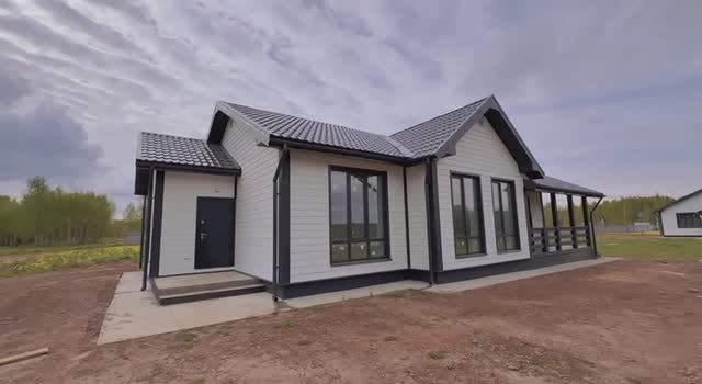 Готовый дом с ремонтом, в деревне Рождествено, участок 10 соток. смотреть онлайн