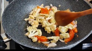 BestCook Рецепт цветной капусты с томатом и яйцом!