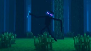 РЭП ЭНДЕРМЕНА   Майнкрафт Рэп Анимация На Русском   Enderman Rap Minecraft Song Animation RUS