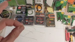 Поводковые материалы для ловли леща, карпа и другой ми