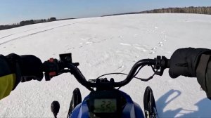 Dingo T125, легкая прогулка по полю.
