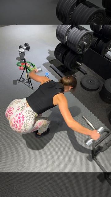 Отведение плеч в наклоне с гантелями смотреть онлайн