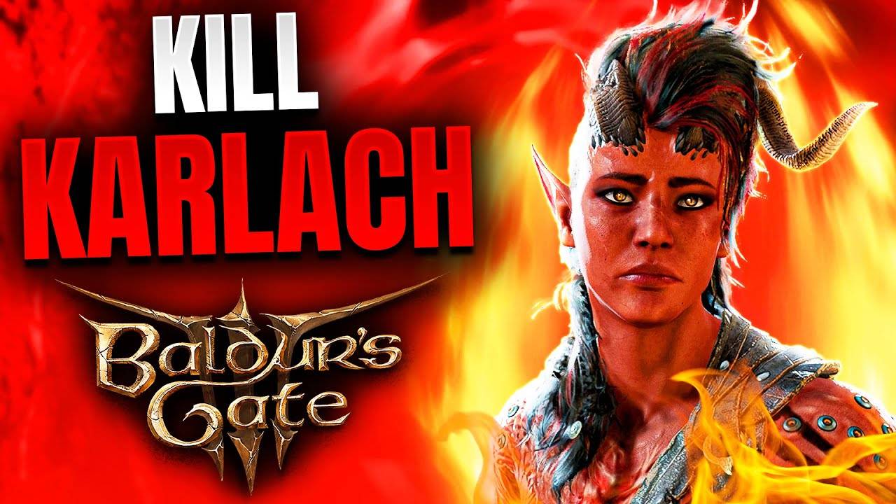 Baldur's Gate 3 Killing Karlach (Первая встреча)