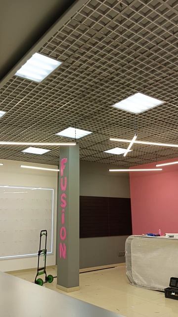 Освещение магазина #fusion #саратов #электрика #свет #энер смотреть онлайн