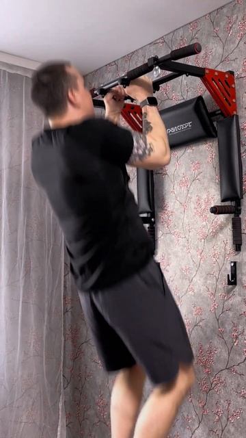 Домашняя треня #спорт #турник #брусья #sports смотреть онлайн